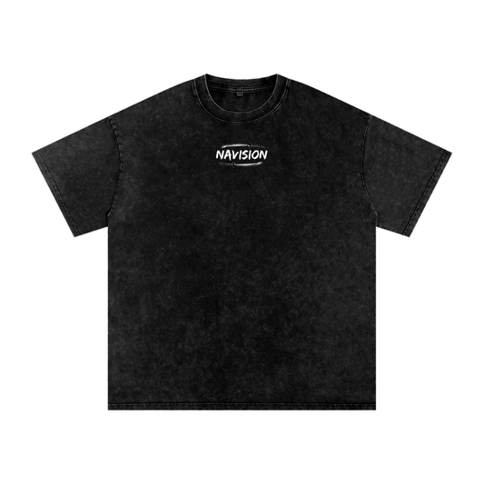 Acid Wash Oversize T-Shirt - 250 GSM